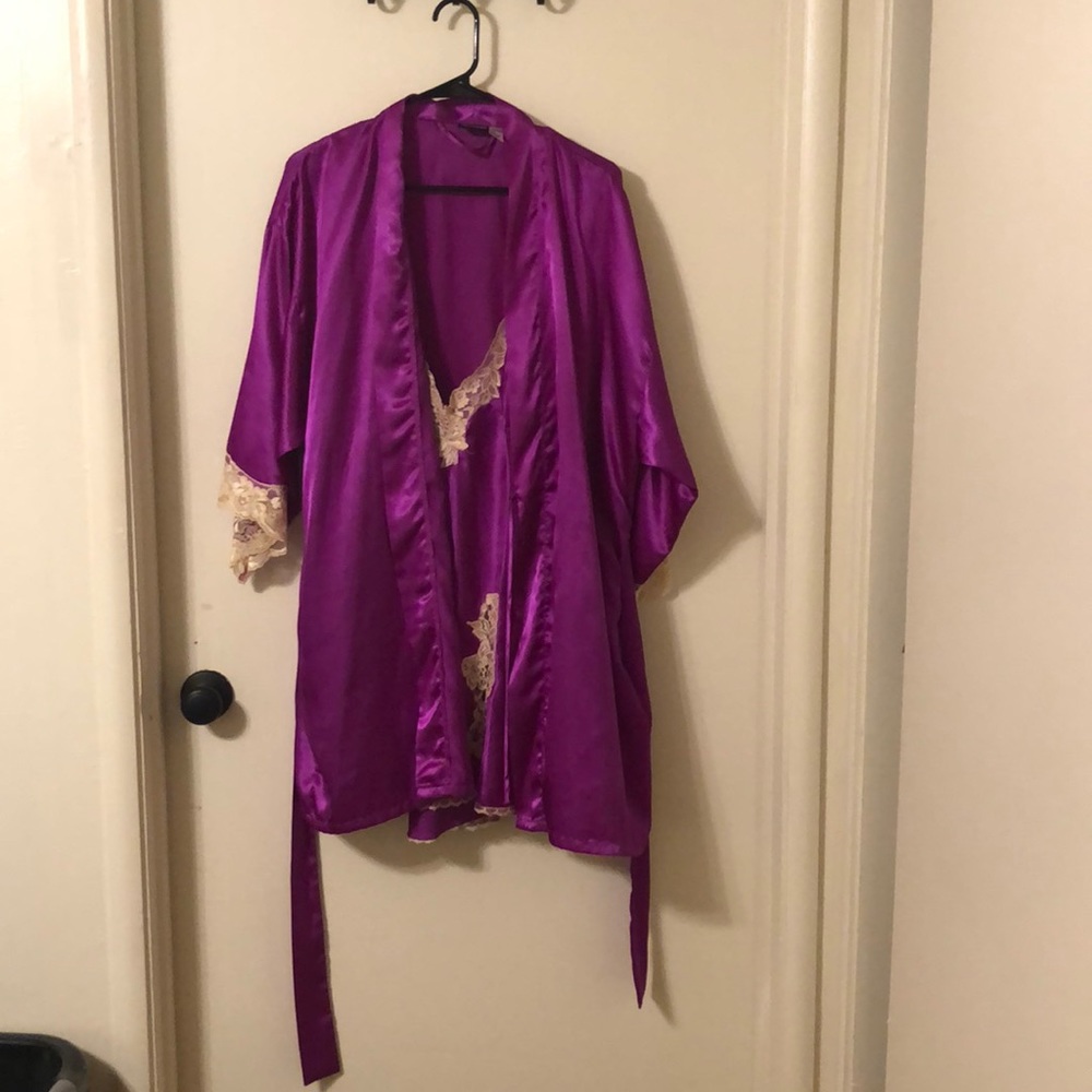 Fredericks of Hollywood slip and robe